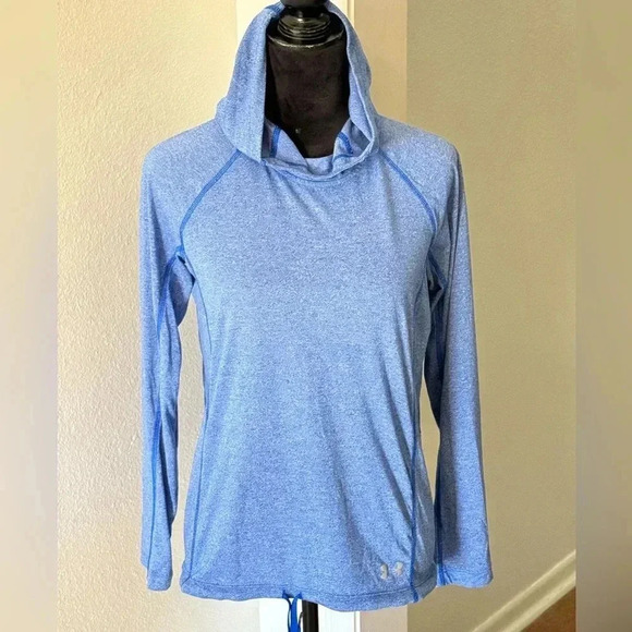 Under Armour Threadborne Heat Gear Long Sleeve Hoodie - Picture 1 of 5